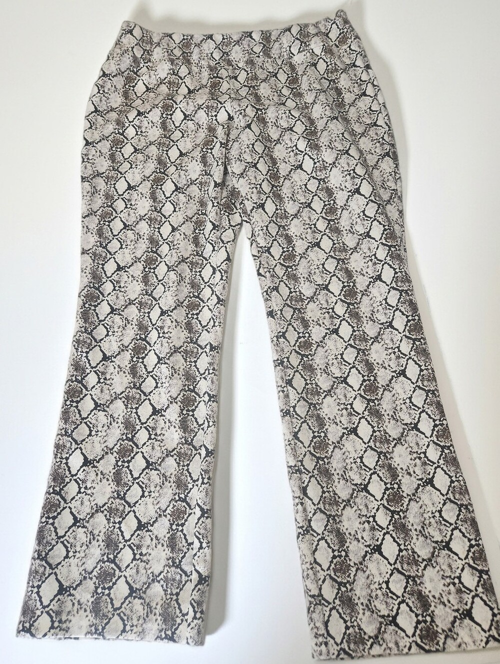 Insight Boa Snake Print Pull-on Career Casual Pants Size 14